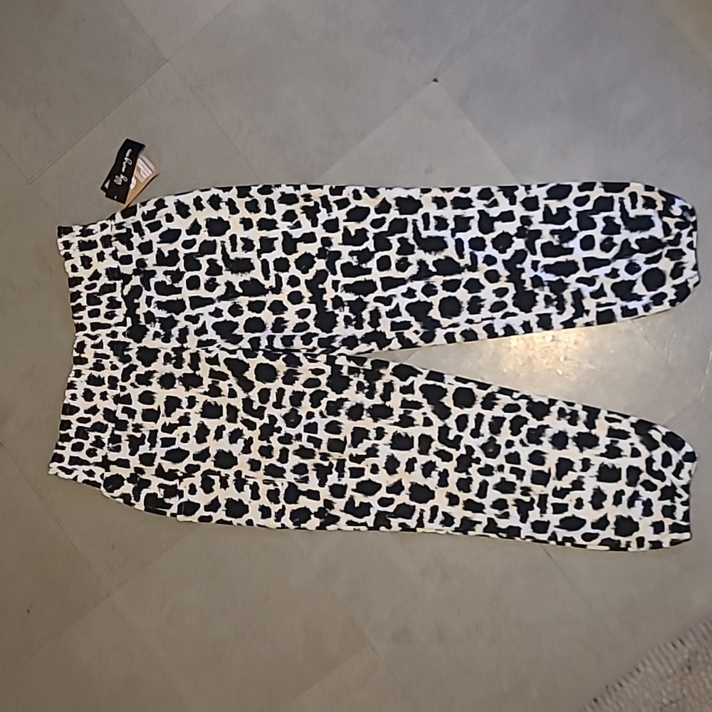 Animal print pants